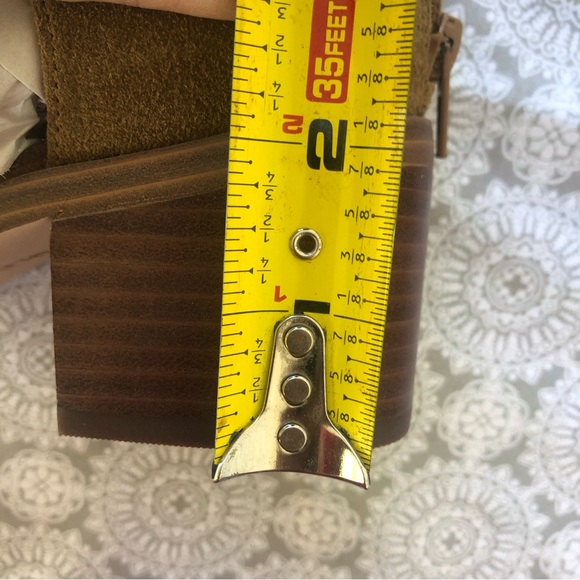 Sole Society Tracy Tan Suede Ankle Bootie - Picture 13 of 14